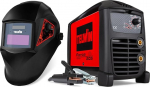 Telwin Force 205 MMA inverterelektroodiga keevitusmasin koos tarvikutega ja Tribe 9-13 keevitusmaskiga, 200A