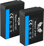 2 x SK aku Canon LP-E17 1000 mAh Canon EOS RP R8 R50 R100 - M3 M5 M6 II - 77D 200D 750D 800D / Kiss X10i Rebel T8i SL3 /// (osaliselt dekodeeritud)