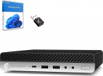 HP EliteDesk 800 G Intel i5 Business Office multimeedia arvuti USB 3.0 | WLAN | Windows 11 Professional 64-Bit koos USB m&auml;lupulgaga (800 G5 | 8GB RAM | 256GB SSD | W11 Pro)