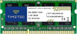 Timetec 8GB DDR3L 1333MHz PC3-10600 Non-ECC Unbuffered 1.35V CL9 2Rx8 Dual Rank 204 Pin SODIMM S&uuml;learvuti s&uuml;learvuti arvuti m&auml;lumooduli uuendamine (8GB)