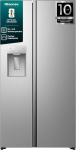 Hisense RS5P528STIE K&uuml;lmik-pagasikapp / Vabalt seisev / 528L / 40dB / Energiat&otilde;hususe klass E / J&auml;&auml;- ja veedosaator / Total No Frost / SuperCool / Big Box / Temperatuuriandur / XXL uksesahtli / Laius x k&otilde;rgus x s&uuml;gavus: 91,1 x 178,6 x 61,5 cm / hall