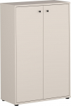 Forte Tempra 2 kapp 70 80, kaasaegne kapp 2 uksega, magamistuba, elutuba, puukomposiit, kontor, kasmiir, beež, 73,7 cm lai x 111,1 cm k&otilde;rge x 34,8 cm s&uuml;gavus