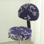 Teilt Cover for Bar Stools Round Set of 4/2, eemaldatavad baaritooli toolikatted, elastne baaritooli kate, &uuml;mmargune polsterdatud, universaalsed toolikatted k&otilde;rge seljatoega toolidele, pestav, I, 4 t&uuml;kki