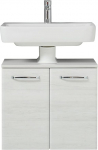 Pelipal Quickset 936 Vanity Unit in Oak White Landscape Replica, 60 cm lai, valamukapp ilma valamuta, 2 uksega