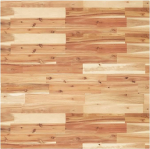 vidaXL lauaplaat, nelinurkne puidust plaat, massiivpuidust lauaplaat s&ouml;&ouml;gilauale, baarilauale, k&uuml;ljelauale, asenduslauaplaat, 80 x 80 x 4 cm, massiivne akaatsiapuit.
