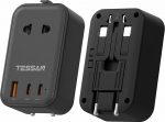 TESSAN Worldwide PD 20W reisiadapter Must