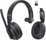 TECKNET juhtmevabad k&otilde;rvaklapid m&uuml;ravastusega, V5.4 Bluetooth k&otilde;rvaklapid mikrofoniga, mono/stereo 2-in-1, 65+ tunni aku, USB-A vastuv&otilde;tjaga k&otilde;rvaklapid, juhtmevabad k&otilde;rvaklapid veoautojuhile