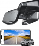 Mangoal 4K Dash Cam Custom BMW X5 Gen4 G05 F95 2024+ Facelift (mudel C), OEM Style, 2160P UHD Video, WiFi & App, Loop Recording, G-sensor, lihtne kasutada, 64GB kaart