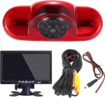 HD piduritulede kaamera 7-tollise LCD monitoriga, &ouml;ise n&auml;gemise tagurduskaamera asendus Fiat Talento 296 Box / Scudo 220 270 / Talento / Renault Trafic II / Master 2 II / NV300 Box X82 / Interstar / Primastar