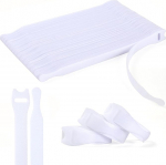 OneLeaf Pack of 110 korduvkasutatavat kaablisidet, reguleeritav 8 x 1/2-tolline kaabliorganisaator, mitmeotstarbeline kaablijuhtimise kaabliside kodu, kontori organiseerimiseks,