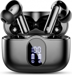 Btootos Bluetooth k&otilde;rvaklapid, traadita k&otilde;rvaklapid koos rakendusega Bluetooth 5.4 k&otilde;rvaklapid, traadita k&otilde;rvaklapid 40 tundi m&auml;nguaega, LED laadimiskohver, ENC m&uuml;rav&auml;hendusmikrofon, s&uuml;gavad bassik&otilde;rvaklapid (grafiitmustad)