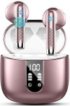 Drsaec Bluetooth 5.4 k&otilde;rvaklapid, 6D Deep Bass In-Ear k&otilde;rvaklapid Traadita Bluetooth 2026 56 tundi traadita k&otilde;rvaklapid 4 ENC mikrofoniga, m&uuml;ravastased k&otilde;rvaklapid, USB-C, IP7 veekindlad spordik&otilde;rvaklapid