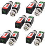 BW 1-kanaliline CCTV Twisted Video Balun Transceiveri kaudu