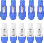 10tk / partii Nac3Fca Speakon pistik 3 Pin Powercon pistik 20A 250V AC Power Connector Sinine ja