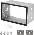 Autoraadio Double DIN puur, Double DIN metallist puur, Raamiga Double DIN autoraadio puur, Double DIN p&otilde;hi&uuml;ksus, auto paigalduskomplekt enamiku Double DIN auto audioseadmete jaoks.