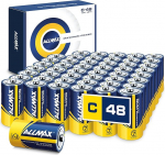 Allmax C Baby (LR14) Maksimaalse v&otilde;imsusega leelispatareid (48 tk) - &uuml;limalt vastupidav, lekkekindel disain, 7-aastane s&auml;ilivusaeg, maksimaalne v&otilde;imsus (1,5 V)