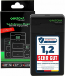 PATONA Premium Charger (1000mA), LCD USB-C QC 3.0 & PD 3.0 for NP-FW50 NPW50 Battery Compatible with Sony NEX-C3 NEX-F3 NEX-3 NEX-5 NEX-6 NEX-7 DSC-RX10 Mark II III IV Alpha A33 A55 7 5000 61 00