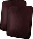 ANARACHON Nahk Look Diivan Padi katab Diivan Seat Covers Sets M&ouml;&ouml;bli Kaitsja jagu Tooli Two-Seater Lemmikloomad Laste Stretch Spandex kangas (2 padjad Diivan Burgundia)