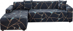 Diivan Slipcovers, elastne Stretch Diivan Covers, visked, sektsioon Diivan Covers, Corner Diivan Slipcover, m&ouml;&ouml;bli kaitse 2 tk, padjakate 3-kohaline + 3-kohaline L-kujuline diivanid