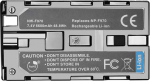 Amsahr Digitaalne asendusaku Sony NP-F960, NP-F930, NP-F950 kaameratele ja videokaameratele