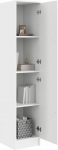 vidaXL Highboard valge 35 x 39 x 168 cm, Elegantne k&otilde;rge kapp, kaasaegne kapp, ristk&uuml;likukujuline, palju hoiuruumi, praktiline elutuppa, s&ouml;&ouml;gisaali jaoks.