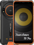 Ulefone Armor 16 Pro Android 12 v&auml;litelefon ilma lepinguta, 122 dB k&otilde;lar, 9600 mAh aku, selge taskulamp, 16 MP + 8 MP kaamera, 4 GB + 64 GB, 5,93-tolline IP68 vastupidav nutitelefon, 3 kaardipesa,