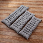 Paksud pingipadjad, 2- ja 3-kohalised padjad siseruumides, aiam&ouml;&ouml;bel, kiiked, pehmed padjad, lamamistool, lamamistool, ristk&uuml;likukujuline, istmepadi (Hall, 120x45cm)