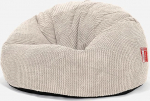 Lounge Pug, klassikaline kott-tool Pom-Pom Cream
