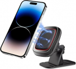 Magnetiline autotelefoni hoidja, Super Mount Air Vent Mount 360&deg; p&ouml;&ouml;ramine, sobib k&otilde;ikidele nutitelefonide mudelitele, &uuml;hildub iPhone'i, Samsungi, Huawei'ga (konsool)