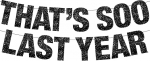 KatchOn, Glitter That's So Last Year Banner Black - 10ft No DIY | Black Happy New Year Sign | New Years Eve Party Supplies 2025,Happy New Year Decorations | New Year Banner,NYE Decorations 2025