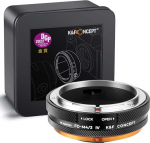 K&F Concept FD-M4/3 IV PRO MFT Lens Mount Adapter Compatible with Canon N Lens FD/FL Series to M4/3 M43 Micro Four Thirds Camera with Matte Finish Design