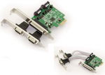 KALEA-INFORMATIQUE PCI Express PCIe kontroller kaart Paralleelne IEEE1284 LPT SPP ECP ja Serial RS232 (5V 12V reguleeritav) ASIX kiibistikuga, madal ja k&otilde;rge profiiliga