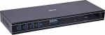 Inline KVM l&uuml;liti 4-Way HDMI 2.1, 8K @ 60Hz, USB 3.2, HDR10+, Dolby Atmos, IR & Hotkey Control, RS-232, HDMI l&uuml;liti 4 arvutile, 57885D