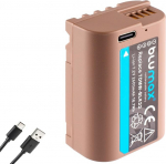Blumax aku &uuml;hildub Panasonic DMW-BLK22 | - 2600 mAh - DMW-BLK22E USB Type-C-ga Lumix DC - G9 II / GH5 II GH7 / S5 II-X/DC-S9 II S9 II jaoks