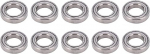 Minilaagrid S6903ZZ 30 x 17 x 7 mm, roostevabast terasest kiiruse seadmete osad, kahekordne varjestus saasteainete v&auml;ltimiseks, kasutatakse laialdaselt t&ouml;&ouml;stuslikes masinates, paberit&ouml;&ouml;stuses, 10 kaupa pakendis