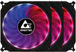 120 mm 3-RGB ventilaatorite komplekt / Tornado CF-3012-RGB Chieftec