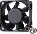 GDSTIME 60mm ventilaator 60x25mm arvutiventilaator Dual Ball Bearing 24V PC ventilaator Brushless ventilaator 4500RPM High Speed Case Cooler ventilatsiooni jahuti ventilaatorile