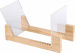 Puidust plaadihoidja Stackable CD Holder Record Storage Rack 7-12 Inch Records (puidust v&auml;rvi)