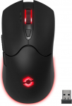 Speedlink Velox juhtmevaba RGB m&auml;nguhiir akuga, laetav USB-C, 4800 dpi, programmeeritav, kerge, PixArt PAW3212, 2.4G USB-A Nano vastuv&otilde;tja, v&auml;rviline LED-valgustus, must