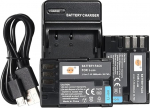DSTE D-LI90 Li-ion aku (2 tk) ja Micro USB laadija &uuml;hildub Pentax DLI90, D LI90, 645D, K-01, K-3, K-5, K-5 II, K-5 IIs, K-7 digikaameraga.