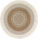 LQXHZ 38 cm lauan&otilde;ud Hot Pad Coaster K&ouml;&ouml;gisalvr&auml;tikud SCAMAT aksessuaar kohvilaudade matt s&ouml;&ouml;giriistad aparaadid aksessuaarid Gadget Sets Decor Decor (E)