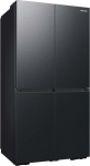 Samsung RF65DG960EB1EF French Door Fridge Freezer, 183 cm, 636 L, SmartThings AI Energy Mode, Beverage Center, Solid Water Connection, Premium Black Steel