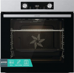 Gorenje OptiBake BOS 6737 E02X Built-in Oven / 77L / AquaClean / Hot Air / ExtraSteam / AirFry / PerfectGrill / Pizza Mode 300 &deg;C / Stainless Steel