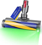 Asendushari Dyson V7 V8 V10 V11 V15 tolmuimeja tarvikud P&otilde;randapihusti Dyson lisa LED valgusega Pehme rulli asendushari k&otilde;vadele p&otilde;randatele