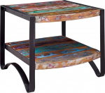 MASSIVMOEBEL24.DE T&ouml;&ouml;stuslik stiil Taastatud puidust v&auml;rvitud k&uuml;ljelaud Massiivpuust rauast massiivne m&ouml;&ouml;bel Industrial #46