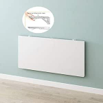 FENGSHOUU Seina kokkupandav laud, kokkupandav seinalaud, seinale riputatav laud, h&otilde;ljuv kokkupandav s&uuml;learvuti laud, multifunktsionaalne arvutilaud, k&ouml;&ouml;gilaud, s&ouml;&ouml;gilaud, ruumi s&auml;&auml;stev, valge, puitkiudplaat (80 x