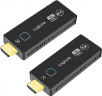 LogiLink HDW0111 - HDMI BYOD (Bring Your Own Devices) esitluskomplekt, kompaktne, traadita, 50m, 16zu1, 4K@60Hz, h&otilde;lpsasti kuvada/jagada andmeid/videosid teleril WLAN HDMI kaudu