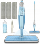 MEXERRIS pihustusfunktsiooniga mopp, pihustusmopp, 360 kraadi p&ouml;&ouml;rlev p&otilde;randamopp 3 mikrokiudlapiga k&otilde;ikidele p&otilde;randatele