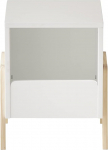 Vertbaudet Children's Bedside Table, Retro, White, One Size