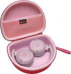 XANAD k&otilde;rvaklappide &uuml;mbris JBL Tune 510BT / JBL Tune 520BT / JBL Tune 760 NC / JBL Tune 660 BTNC / JBL Tune 710 BT / JBL Live 460NC Bluetooth-k&otilde;rvaklappide k&otilde;rvaklappide kokkupandav &uuml;mbris (roosa)